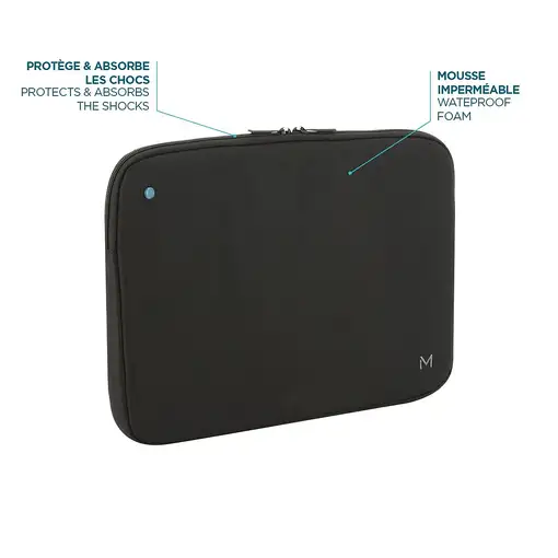 Mobilis 003065 maletines para portátil 35,6 cm (14") Funda Negro