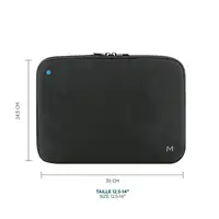 Mobilis 003065 maletines para portátil 35,6 cm (14") Funda Negro
