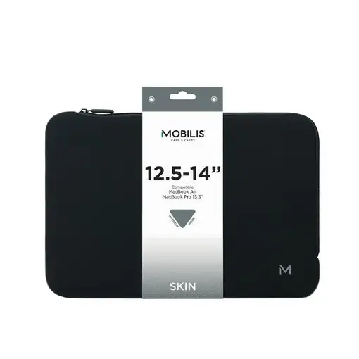 Mobilis Skin 35,6 cm (14") Funda Negro, Gris