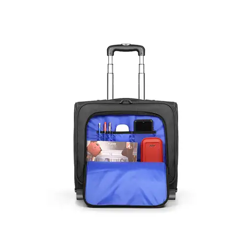 Port Designs HANOI II 39,6 cm (15.6") Maletín con ruedas Negro