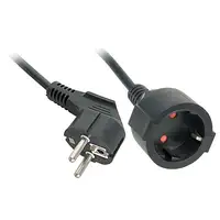 Lindy 30245 base múltiple 5 m 2 salidas AC Interior Negro