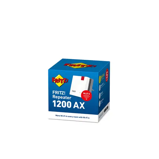FRITZ!Repeater 1200 AX Repetidor de red 2400 Mbit/s Blanco