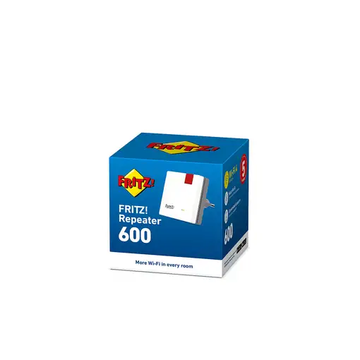 FRITZ!Repeater 600 International Repetidor de red 600 Mbit/s Blanco