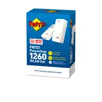 FRITZ!Powerline 1260 WLAN Set 1200 Mbit/s Ethernet Wifi Blanco 2 pieza(s)