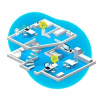 FRITZ!Powerline 1260 WLAN Set 1200 Mbit/s Ethernet Wifi Blanco 2 pieza(s)