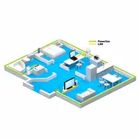 FRITZ!Powerline 1220 Set INT 1200 Mbit/s Ethernet Blanco 2 pieza(s)