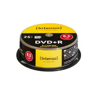 Intenso DVD+R 8.5GB 8x Double Layer 25er Cakebox 8,5 GB DVD+R DL 25 pieza(s)