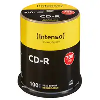 Intenso CD-R 700MB 52x 100 pieza(s)