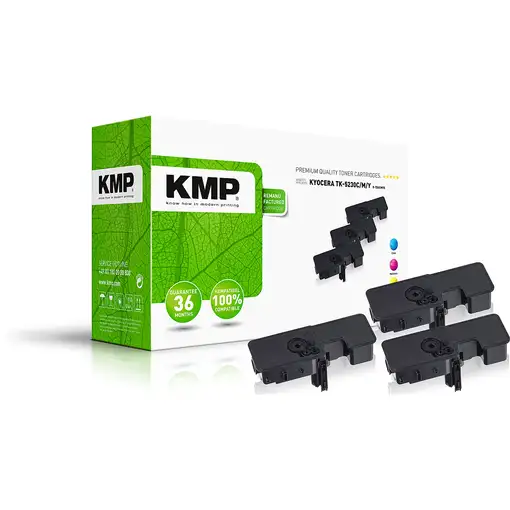 KMP 2911,3030 cartucho de tóner 3 pieza(s) Compatible Cian, Magenta, Amarillo