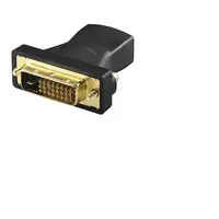 Alcasa HDMI - DVI F/M Negro