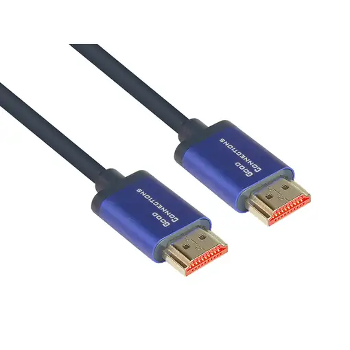 Alcasa 4521-SF010B cable HDMI 1 m HDMI tipo A (Estándar) Azul