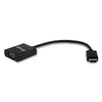 Equip 11903607 adaptador de cable de vídeo HDMI tipo A (Estándar) VGA (D-Sub) Negr