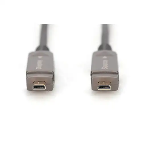 Digitus Cable de fibra óptica híbrido 4K HDMI AOC con 15m conector desmontable
