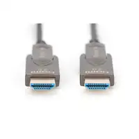 Digitus Cable de fibra óptica híbrido 4K HDMI AOC con 15m conector desmontable