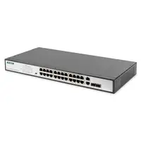 Digitus Conmutador PoE Fast Ethernet de 24 puertos