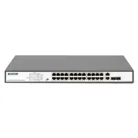 Digitus Conmutador PoE Fast Ethernet de 24 puertos