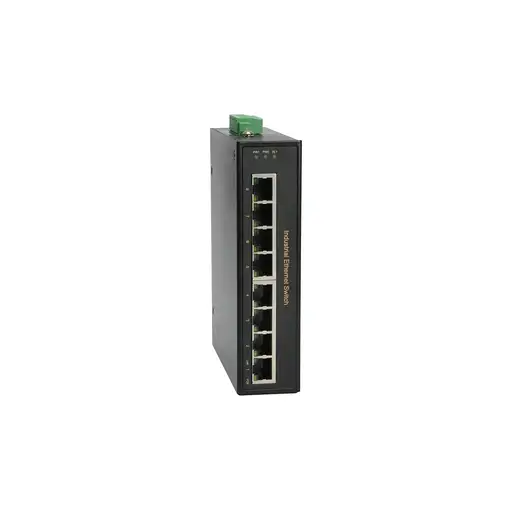 LevelOne IFP-0801 switch Fast Ethernet (10/100) Energía sobre Ethernet (PoE) Negro