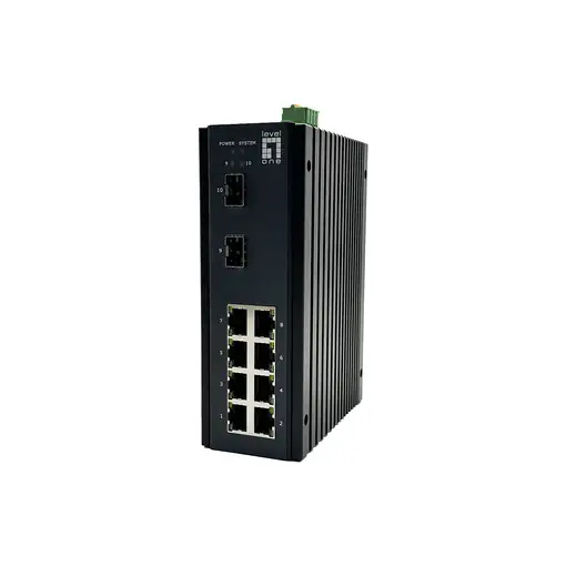 LevelOne IGU-1071 switch Gestionado L2+ Gigabit Ethernet (10/100/1000) Negro