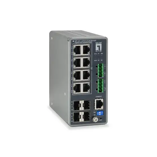 LevelOne IGP-1271 switch Gestionado L3 Gigabit Ethernet (10/100/1000) Energía sobr