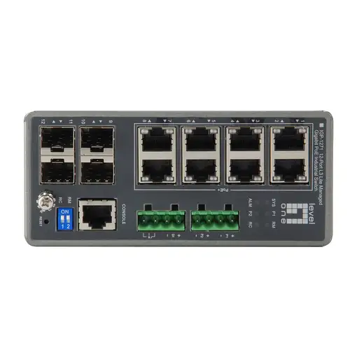 LevelOne IGP-1271 switch Gestionado L3 Gigabit Ethernet (10/100/1000) Energía sobr