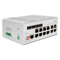 Digitus Conmutador PoE de red Gigabit Ethernet de 8 puertos, industrial, gestionad