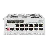 Digitus Conmutador PoE de red Gigabit Ethernet de 8 puertos, industrial, gestionad
