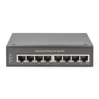 Digitus Conmutador de red Gigabit Ethernet de 8 puertos, industrial, no gestionado