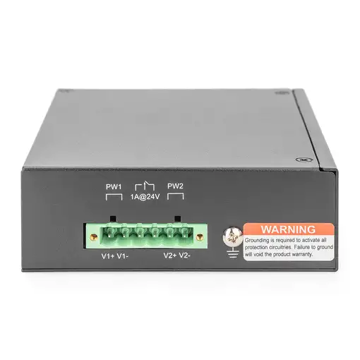 Digitus Conmutador de red Gigabit Ethernet de 8 puertos, industrial, no gestionado