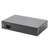 Digitus Conmutador Gigabit de 8 puertos con 6 puertos PoE, 2 RJ45, 2 SFP Uplink, 8