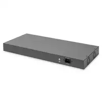 Digitus 16 Port Fast Ethernet PoE Switch, 19 Inch, Unmanaged, 2 Uplinks