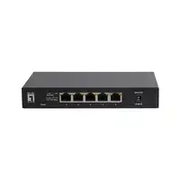 LevelOne GEU-0525 switch No administrado 2.5G Ethernet (100/1000/2500) Negro