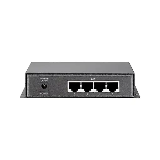 LevelOne Switch Gigabit Ethernet PoE de 8 puertos, 61.6W, 802.3af PoE, 4 Puertos P