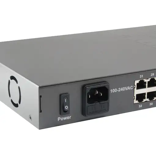 LevelOne FGP-3400W250 switch No administrado Fast Ethernet (10/100) Energía sobre
