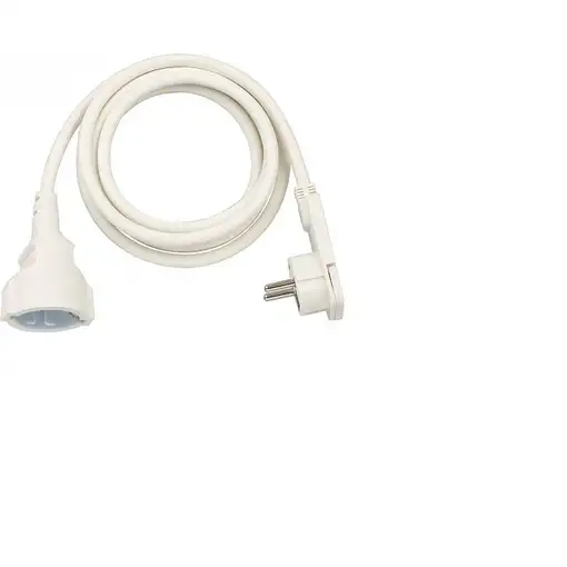 Brennenstuhl 1168980220 cable de transmisión Blanco 2 m