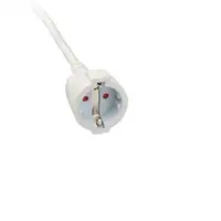 Brennenstuhl 1168980220 cable de transmisión Blanco 2 m