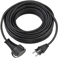 Brennenstuhl 1161450 cable de transmisión Negro 10 m