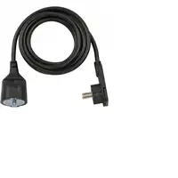 Brennenstuhl 1168980030 cable de transmisión Negro 3 m