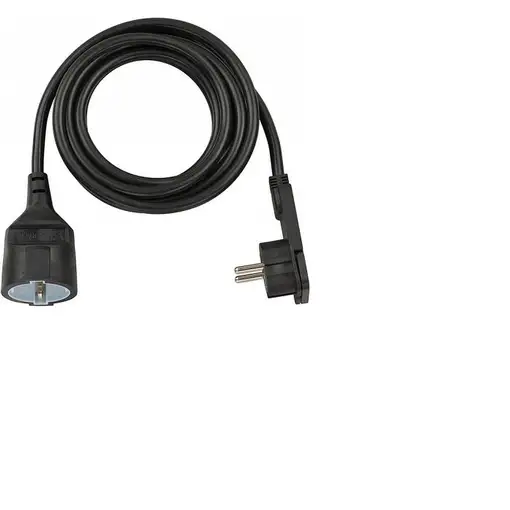 Brennenstuhl 1168980030 cable de transmisión Negro 3 m