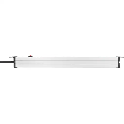 Brennenstuhl 1390007118 base múltiple 2 m 8 salidas AC Interior Negro, Rojo