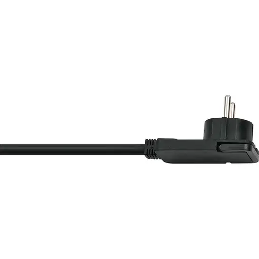 Brennenstuhl 1153100100 base múltiple 2 m 4 salidas AC Interior Negro