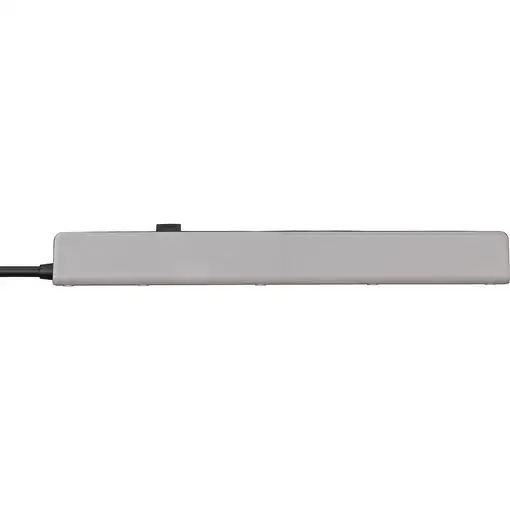 Brennenstuhl 1159780615 base múltiple 1,5 m 5 salidas AC Interior Negro, Gris