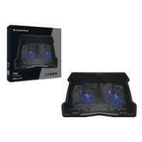 Conceptronic THANA06B almohadilla fría 39,6 cm (15.6") Negro