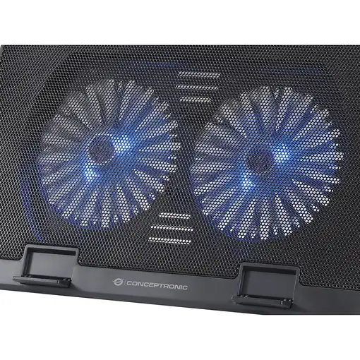 Conceptronic THANA02B almohadilla fría 43,2 cm (17") Negro