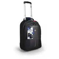 Port Designs CHICAGO EVO 39,6 cm (15.6") Maletín con ruedas Negro