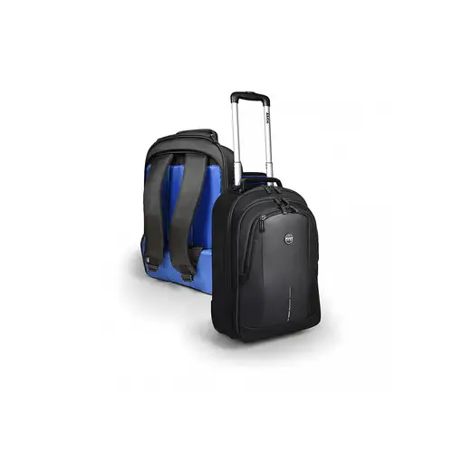 Port Designs CHICAGO EVO 39,6 cm (15.6") Maletín con ruedas Negro