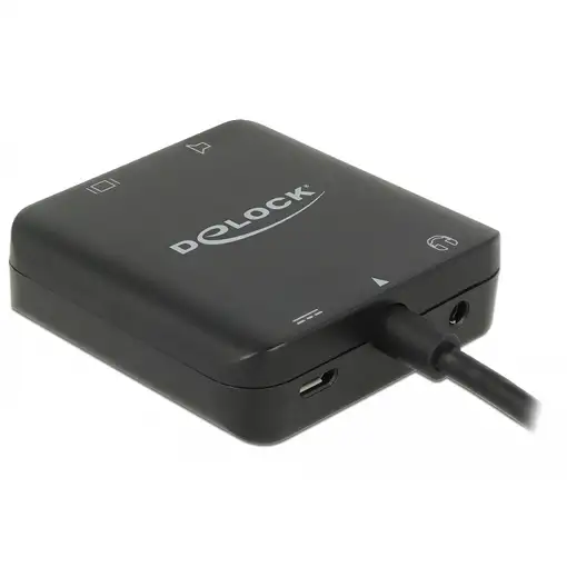 DeLOCK 63276 adaptador de cable de vídeo HDMI tipo A (Estándar) Negro