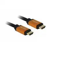 DeLOCK 85729 cable HDMI 2 m HDMI tipo A (Estándar) Negro, Oro