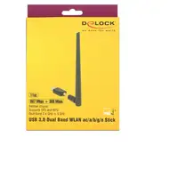 DeLOCK 12535 adaptador y tarjeta de red RF inalámbrico