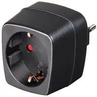 Brennenstuhl 1508470 adaptador e inversor de corriente Interior Negro