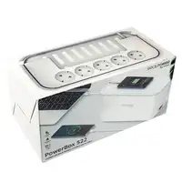 RealPower PowerBox 522 base múltiple 1,5 m 5 salidas AC Interior Blanco